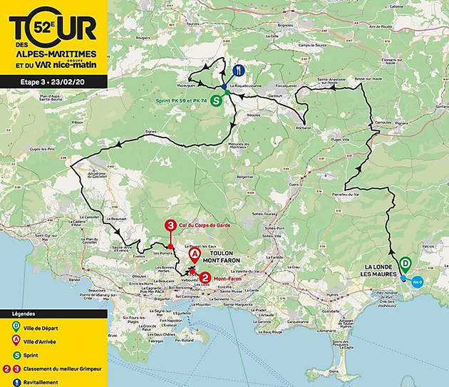 Stage 3 map